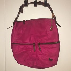 Dooney & and Bourke Nylon Hobo Handbag Purse